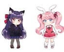 商用利用込み！ちびキャライラスト描きます 似顔絵プレゼント、グッズ作成に！ イメージ6