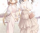 コーデイラスト制作いたします ご希望のテーマで全身コーデ立ち絵イラストを制作︎します︎ イメージ3