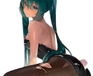 3月31日まで特別価格！MVイラストを制作します ボカロP様　歌い手様向け！SNS映えするイラストを提供します イメージ2