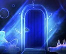 青い背景・風景イラスト込みのMVイラスト描きます 求める曲の世界観を細部まで形にします! イメージ3