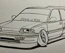 ご自身の愛車、カスタムカー、多種多様な車を描きます あなたの愛車を至極の逸品にする イメージ2