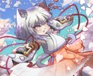 キャラクターの魅力を引き出す一枚絵を制作します 静かな強さを描く、心に残る一枚を。 イメージ1