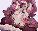 商用利用可、雰囲気ある1枚絵をお描きします 動画や配信のサムネ、グッズ等など幅広くご対応させて頂きます！ イメージ8