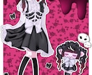 簡易的なアイコン、立ち絵等作成致します 可愛い女の子を描くのが得意です イメージ5