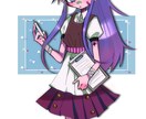 アイコン、イラスト、キャラクターデザイン作成します 個性的で目を引くイラストを描きます イメージ3