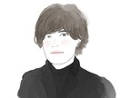 オシャレなアイコン･似顔絵制作をします 水彩のやわらかなアイコン･結婚式用イラスト制作します イメージ1