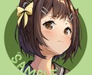 女性キャラアイコン用イラスト描かせていただきます アニメキャラやオリジナルキャライラストを制作可能です イメージ1