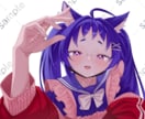 可愛く高品質！アイコン・一枚絵イラスト制作します 男女どちらも◎魅力が伝わるイラストを制作します イメージ10