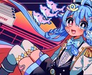レトロかわいいイラストを描きます レトロちっくなかわいいイラスト イメージ1