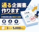 現役経営企画が通る企画書・提案書を作成します 役員決裁の現場を知る構成力。稟議・社内提案・新規事業に イメージ1