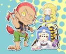 世界観を形にするキャラ制作ます 妖怪・創作・伝説生物をちびキャライラストで製作！ イメージ5