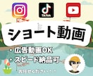ショート動画編集＠承ります インスタ、TikTokなどショート動画編集お任せください！！ イメージ1