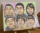 色紙サイズ⭐︎お子様の素敵な似顔絵を制作しますます ⭐︎誕生日、節句、子どもの日、入園、卒園祝いに⭐︎ イメージ4