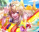 ご要望に沿ったイラストをお描きします 一枚絵やグッズ,歌みた用などお気軽にご相談ください！ イメージ4