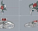 ジュエリーCADデザイン製作承ります ジュエリーCAD製作お困りでしょうか？ イメージ5