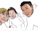 似顔絵描きます 似顔絵を描きます♪写真の合成などもできます イメージ4