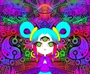 サイケデリックなアイコン承ります 【ビビッド】で【サイケ】なたった一つのアイコンを貴方に☆ イメージ3