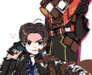 創作・二次などのイラストお仕事お受けします 人物・アニマル問わずご相談ください イメージ1