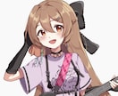 可愛いアニメ塗りイラストを描きます 一枚絵、サムネ、スチル、立ち絵など　キャラデザも！ イメージ2