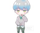 動画配信に使えるミニキャラ作成します デザイン込み！基本の表情立ち絵＋表情差分4種類での納品です。 イメージ3