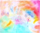 絵はがきでも出せ、額縁にも入れられます ホスピタルアート・セラピーアート絵はがき イメージ1