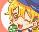 かわいくてポップなアイコンお描きします 現役キャラデザイナーがSNSなどのアイコンをお描きします！ イメージ1