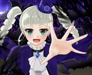 アイコンヘッダーVTuber等イラスト全般受付ます 依頼経験少ないですがよろしくお願いします。 イメージ4