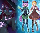 IRIAM・TRPG立ち絵描きます 個性的なファンタジー立ち絵！龍人・人外・可愛い女の子が得意 イメージ4