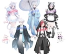 アイコンや立ち絵等、様々な用途のイラストを描きます 女・男キャラ共に大歓迎！！お気軽にご相談ください〜♪ イメージ10