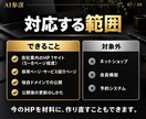 HP外注ゼロへ。社長がAIで作れるまで伴走します 90分×2回で公開まで。以後の更新はAIで自分でできます イメージ7