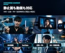 AIで動画の顔を自然な別人へ変更します 髪型・服装・背景を活かし、動画内の顔をAIで自然に合成します イメージ4