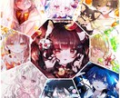 可愛い･綺麗なデフォルメが欲しい方お描きします デフォルメ・アイコン・グッズ・アクキー イメージ3