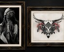 オリジナルタトゥー・アートデザイン制作します **黒い刻印を、あなたの物語に** イメージ6