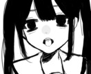 ダーク、病み系なアイコンイラスト描きます ダーク、病み系、女の子◎ご相談のみも可！ イメージ3