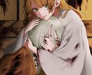 商用〇綺麗系な男女のイラストを制作いたします 乙女ゲームや少女漫画の世界観ならお任せ下さい イメージ3