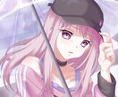 動画のサムネイル画像描きます アニメ塗りに近い厚塗りで、背景込みの可愛いイラスト描きます。 イメージ1