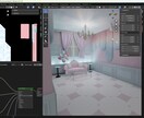 VRC向けのワールド制作（小物だけでも）つくります 案だしデザインからUnityの設定まで！ イメージ3