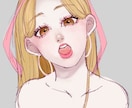 女の子のイラスト描きます SNSのアイコンなどにどうぞ。 イメージ2