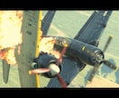ゲームを使用してミリタリー映画風の画像を制作します 戦争系、陸海空のサムネイルや戦史の1ページなどを作ります イメージ2