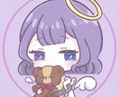 ゆるふわ可愛いSDイラストアイコン作ります SNSにピッタリ！自分だけの可愛いアイコンいかがですか？ イメージ3