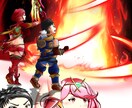 動画、生配信に必要なサムネイルイラストを描きます ゲーム、歌枠などテーマの内容に沿った素材絵を描きます。 イメージ6