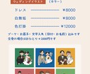 可愛くポップなウェルカムボードイラストを提供します 可愛く記念日を彩るウェルカムボードはいかがでしょうか！ イメージ1
