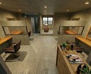 最短24時間!!リアルな店舗パースを作成します 平面図だけで、完成後の空間が見える。 イメージ1