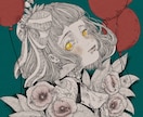 繊細で綺麗なペン画(線画)イラスト描きます 挿絵やMV等イラストが必要な場面に! イメージ8