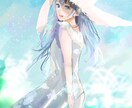 厚塗りで差がつく一枚絵を制作いたします 他の人とは違ったアナログ風のイラストをご提供！ イメージ1