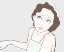 おしゃれな線画の似顔絵イラスト書きます SNSアイコン、ウェルカムボード、オリジナルグッズなど イメージ5