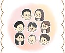 即日OK！かわいい似顔絵アイコン描きます お子様やわんちゃん猫ちゃんでも♩ゆるふわ、ポップ、ペット イメージ3
