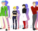 TRPGキャラクターを作成します 個性あるオリジナルキャラクターが得意です。 イメージ1
