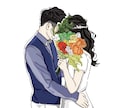 結婚式におすすめ♡おしゃれ可愛いイラスト描きます サンキュータグやお車代封筒などペーパーアイテムに使用OK！ イメージ8