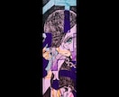 縦長サイズのキャラクター作成します 並べてカッコイイ☆縦長サイズでキャラクターを作成します イメージ2